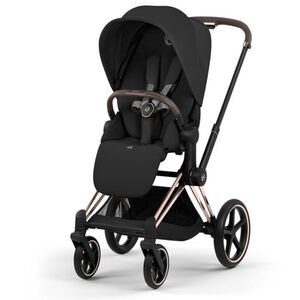 Poussette Duo Priam 2026 Rose Gold-Sepia Black 