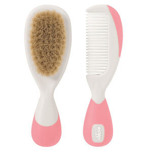 Brosse et peigne - Rose 