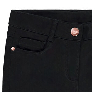 Pantalon slim en twill uni pour fille 