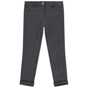 Pantalon skinny en molleton pour fille 