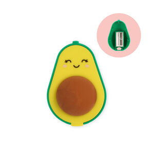 Taille-crayon avec gomme Let's Avocuddle 