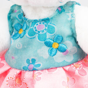 Peluche Diddlina en robe d'été - 20 cm 