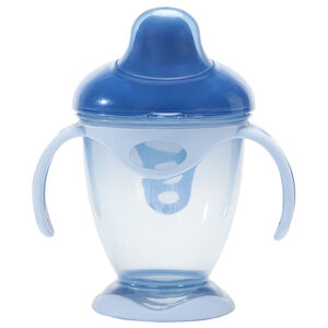 Tasse d'apprentissage à anses 180 ml bleu 