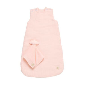 Gigoteuse ouatinée en gaze 0-6M TOG 2 + doudou mouchoir pétale 