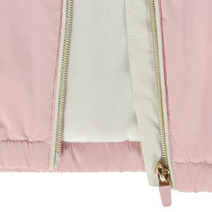 Coupe-vent bicolore rembourré et doublé pour fille 