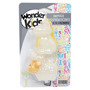 Lot de 2 figurines phosphorescentes  