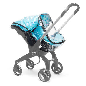 Habillage pluie pour poussette - Transparent 