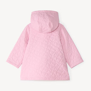 Parka bébé fille matelassée cœurs 