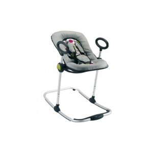 Transat Up & Down noir et gris pois 