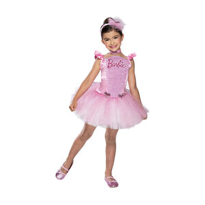 Déguisement Barbie ballerine à sequins + accessoires 3-4 ans 