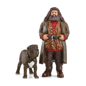 Figurine Wizarding World Hagrid et Crockdur 