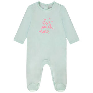 Dors-bien uni print fantaisie pour bébé fille 