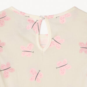 Lot de t-shirt manches courtes fantaisie pour bébé fille 