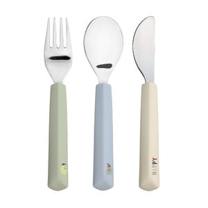 Set de 3 couverts enfants Happy Fruits Lemon 