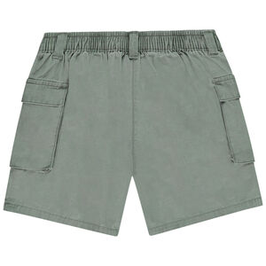 Short en toile à poches et taille élastiquée fille 