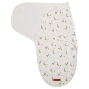 Couverture d'emmaillotage imprimé oies 