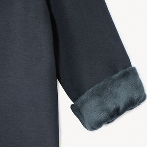 Sweat molleton à patchs bouclettes pour garçon 