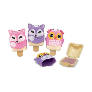 Baume à lèvres parfumé animal de la forêt (modèle aléatoire) 