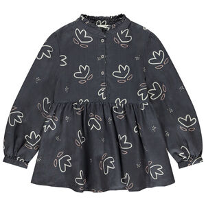 Tunique en toile imprimé arty pour fille  