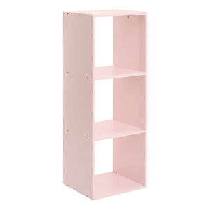 Étagère enfant Mix'n Module 3 cases - Rose pastel 