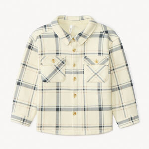 Surchemise molletonnée à carreaux pour bébé garçon 