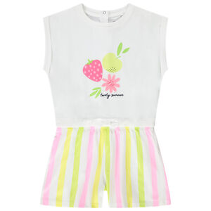 Combinaison courte 2 en 1 en jersey fantaisie pour fille 