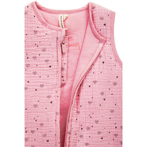 Gigoteuse TOG 2 imprimé cœurs en gaze de coton 