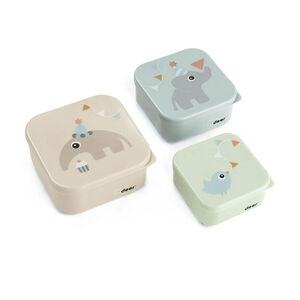 Boîte à lunch pour enfants - Set de 3 pièces Célébration 