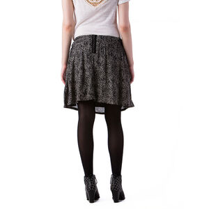 Jupe courte fluide imprimée  