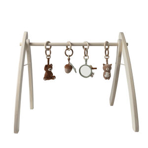 Set de 4 jouets à suspendre pour arche d'éveil Roi des Forêts 