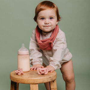 Sucette silicone Colour Essence SX Pro 6-18M Smoothie rose 