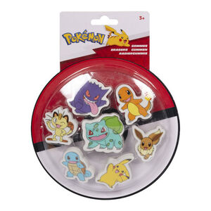 Set de 7 gommes Pokémon  