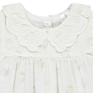 Ensemble 2 pièces avec tunique imprimé chats pour bébé fille 