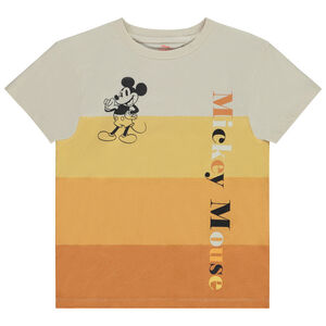 T-shirt manches courtes coloré print Mickey pour garçon 