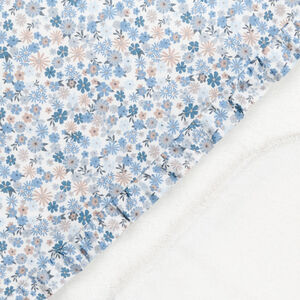 Set de bain cape de bain + gant de toilette Tiny Flowers 