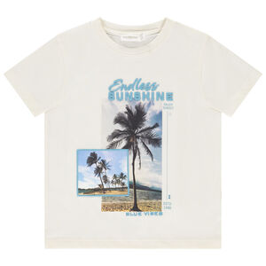 T-shirt manches courtes photoprinté et brodé pour garçon 