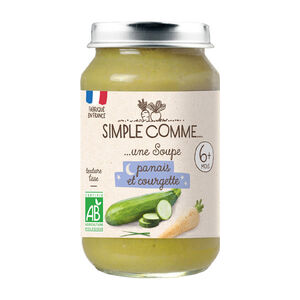 Petit pot panais et courgette bio 190 g 