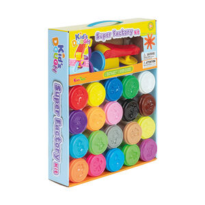 Super fabrique de pâte à modeler multicolore 