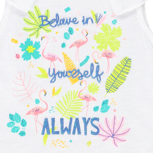 Ensemble de plage débardeur + short pour fille 