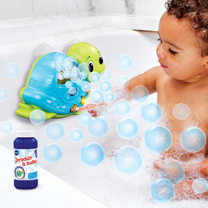 Jouet de bain musical Juju la tortue magi'bulles  