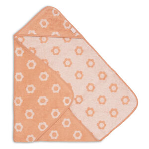 Cape de bain éponge 75x75cm Jacquard Flower 