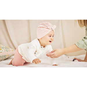 Turban en jersey extensible pour bébé fille 