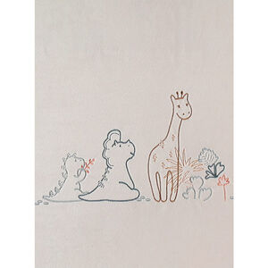 Tour de lit en veloudoux - Tina, Stegi & Ops - Beige 