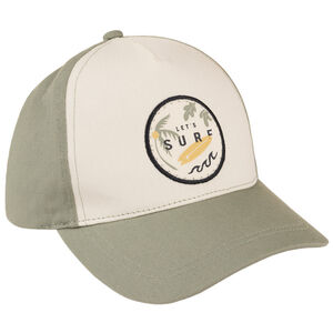 Casquette bicolore patch surf pour garçon 