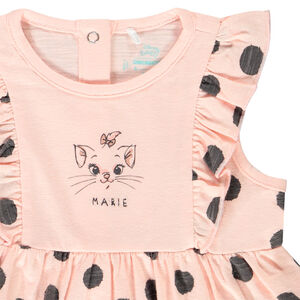 Ensemble avec robe et bloomer Marie Aristochats (Disney) pour bébé fille 