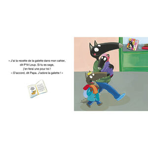 Livre "P'tit loup est le Roi de la Galette 12m+ 