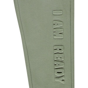 Pantalon de jogging uni avec écriture embossé garçon 