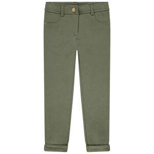 Pantalon en molleton uni pour fille 