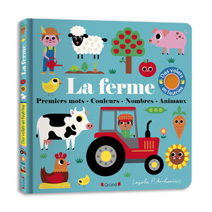 Livre imagier à toucher "La ferme" 