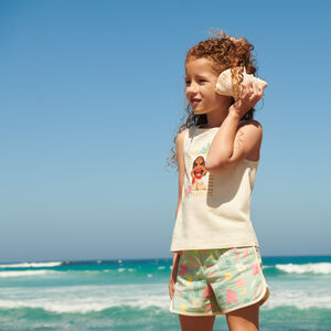 Ensemble 2 pièces débardeur + short Vaiana Disney pour fille 